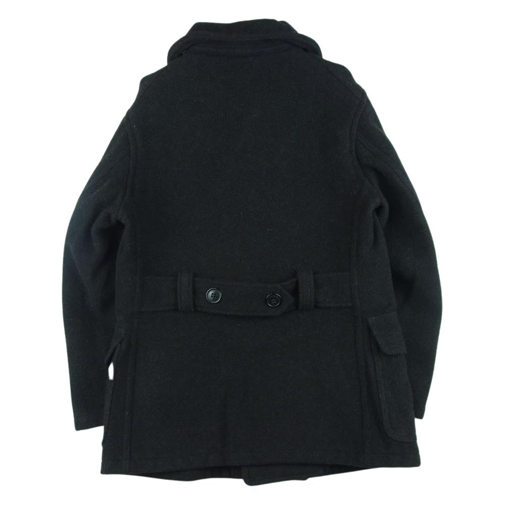 AT LAST アットラスト Lot 659 MACKINAW P-COAT ショールカラー マッキーノ ピー コート ダークグレー系 38【中古】