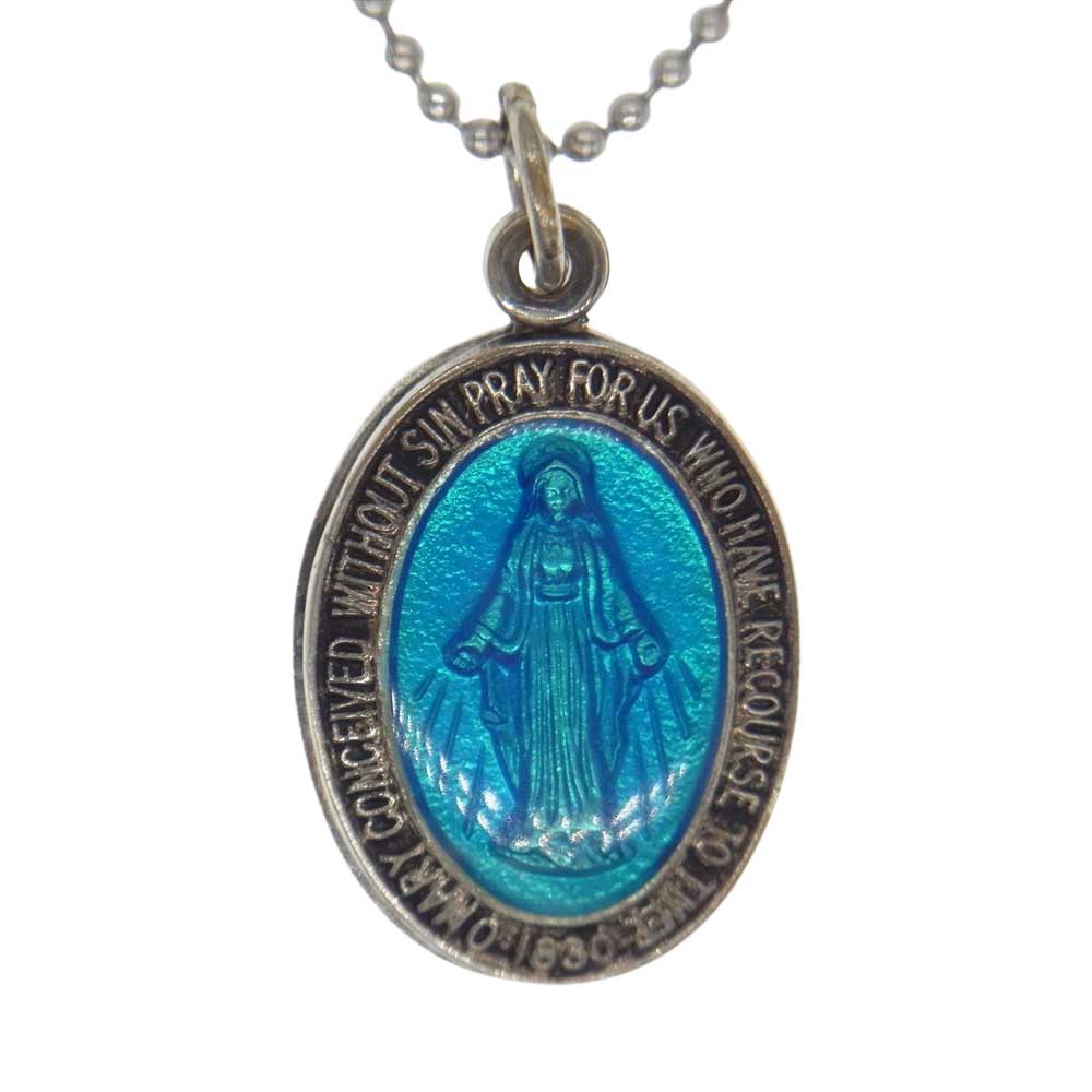 amp japan アンプジャパン エポキシ コーティング マリア ペンダントトップ ネックレス【中古】