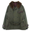 Buzz Rickson's バズリクソンズ BR13586 AVIATION ASSOCIATES TRANSPORT AIRCRAFT COATS ウール トランス ポーター コート グレイッシュグリーン系 44【中古】