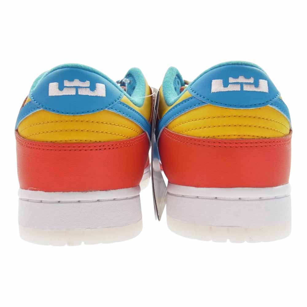 NIKE ナイキ DH8009-600 FRUiTY PEBBLES DUNK Low QS Habanero Red ダンクロー フルーティ ぺブルズ マルチカラー系 26.5cm【新古品】【未使用】【中古】