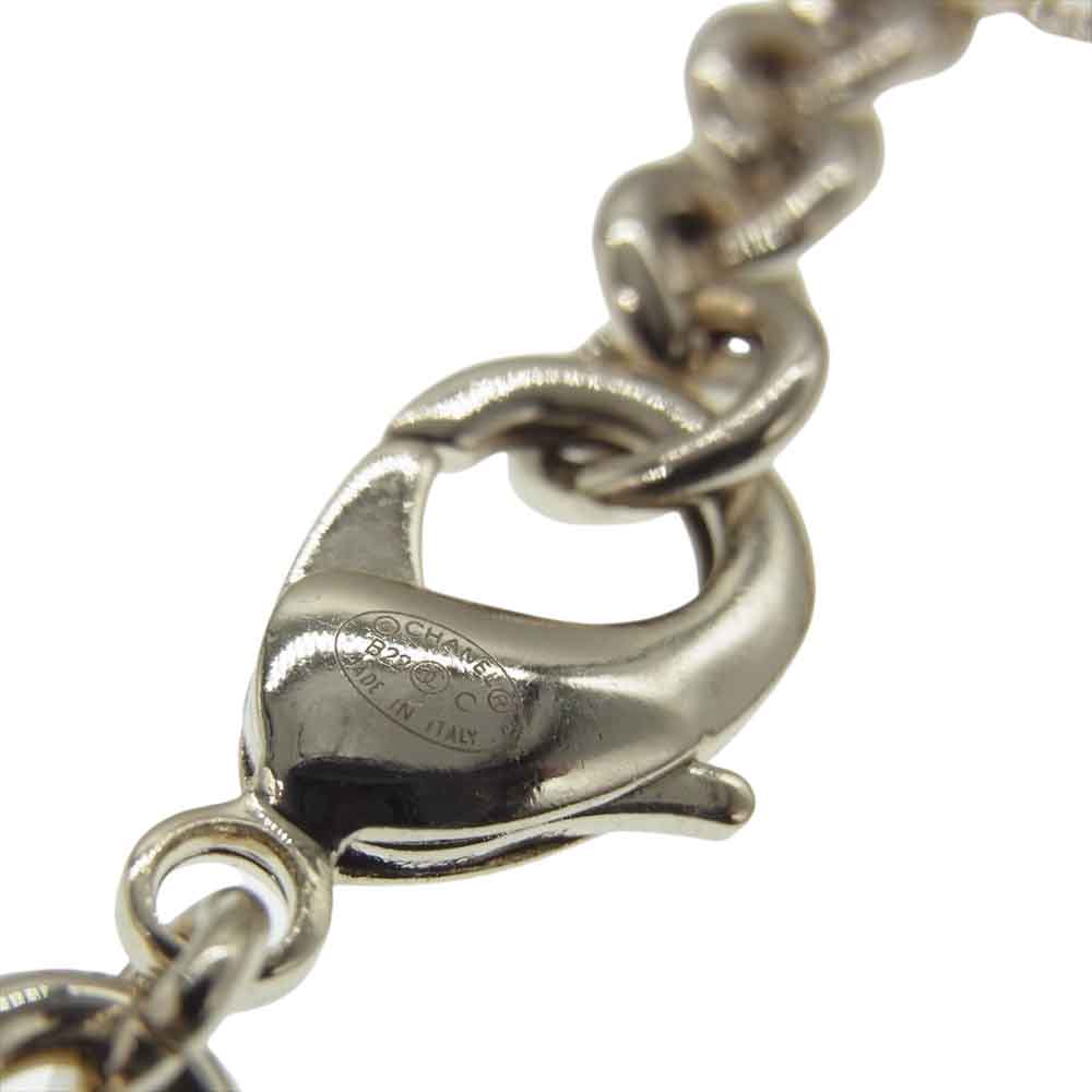 CHANEL シャネル B22 ココマーク ハートロケット ネックレス ゴールド系【中古】