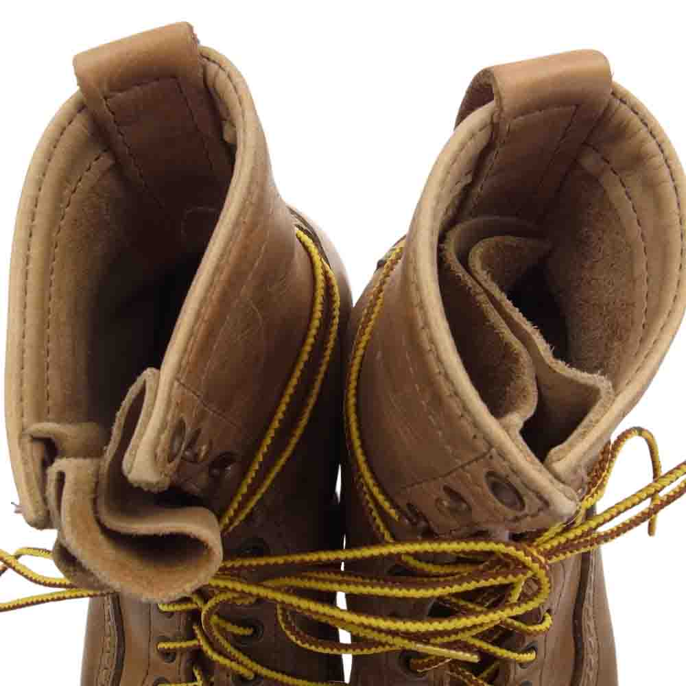 WESCO ウエスコ JOBMASTER ジョブマスター レースアップ ブーツ ブラウン系 7E【中古】