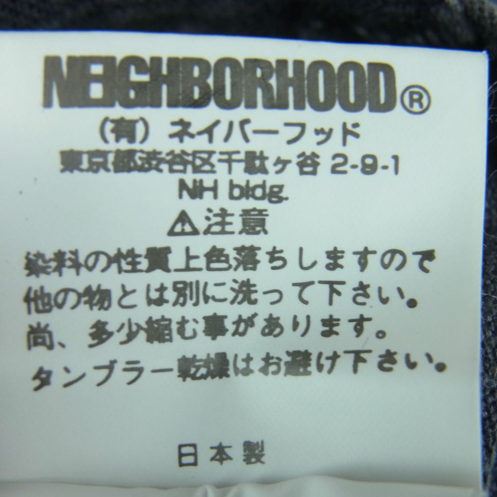NEIGHBORHOOD ネイバーフッド DCNH-SH-01 半袖 シャツ リネン ブラック 日本製 ダークグレー系 S【中古】