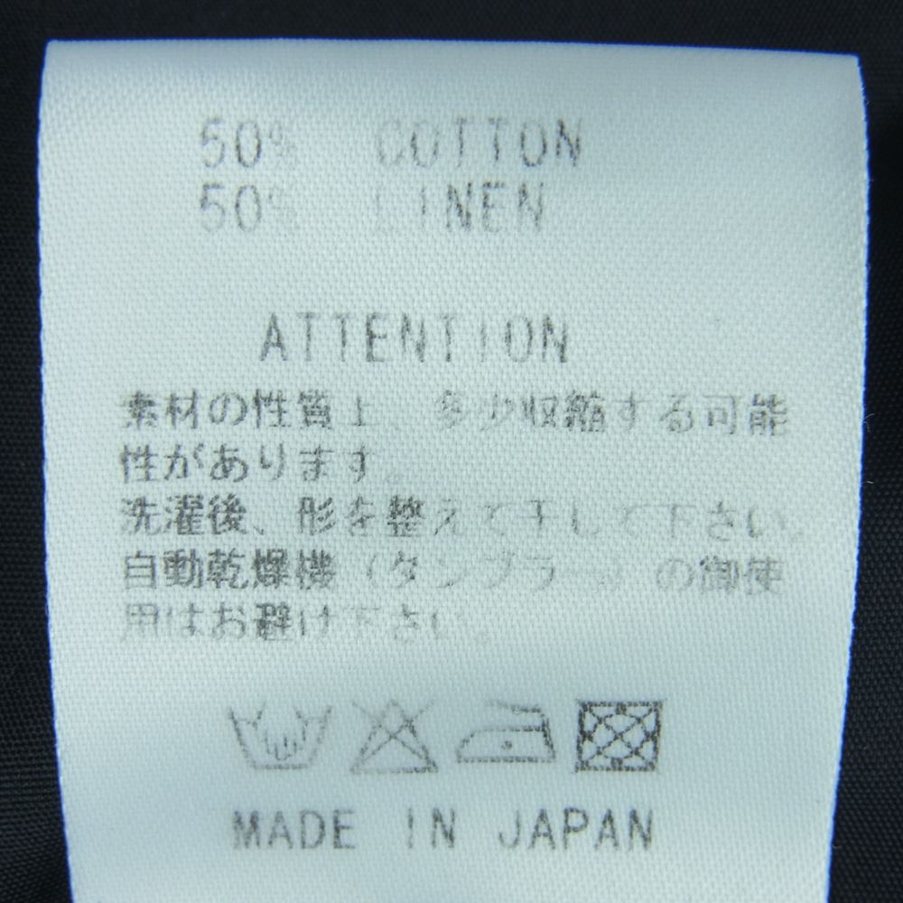 RUDE GALLERY ルードギャラリー ウエスタン 長袖 シャツ コットン 日本製 ブラック系 3【中古】