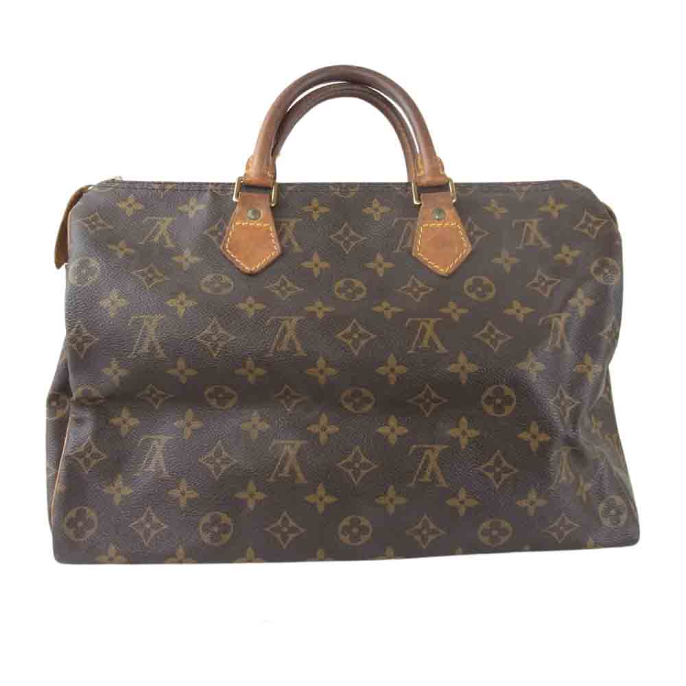 LOUIS VUITTON ルイ・ヴィトン M41524 モノグラム スピーディ 35 ハンド バッグ ブラウン系【中古】