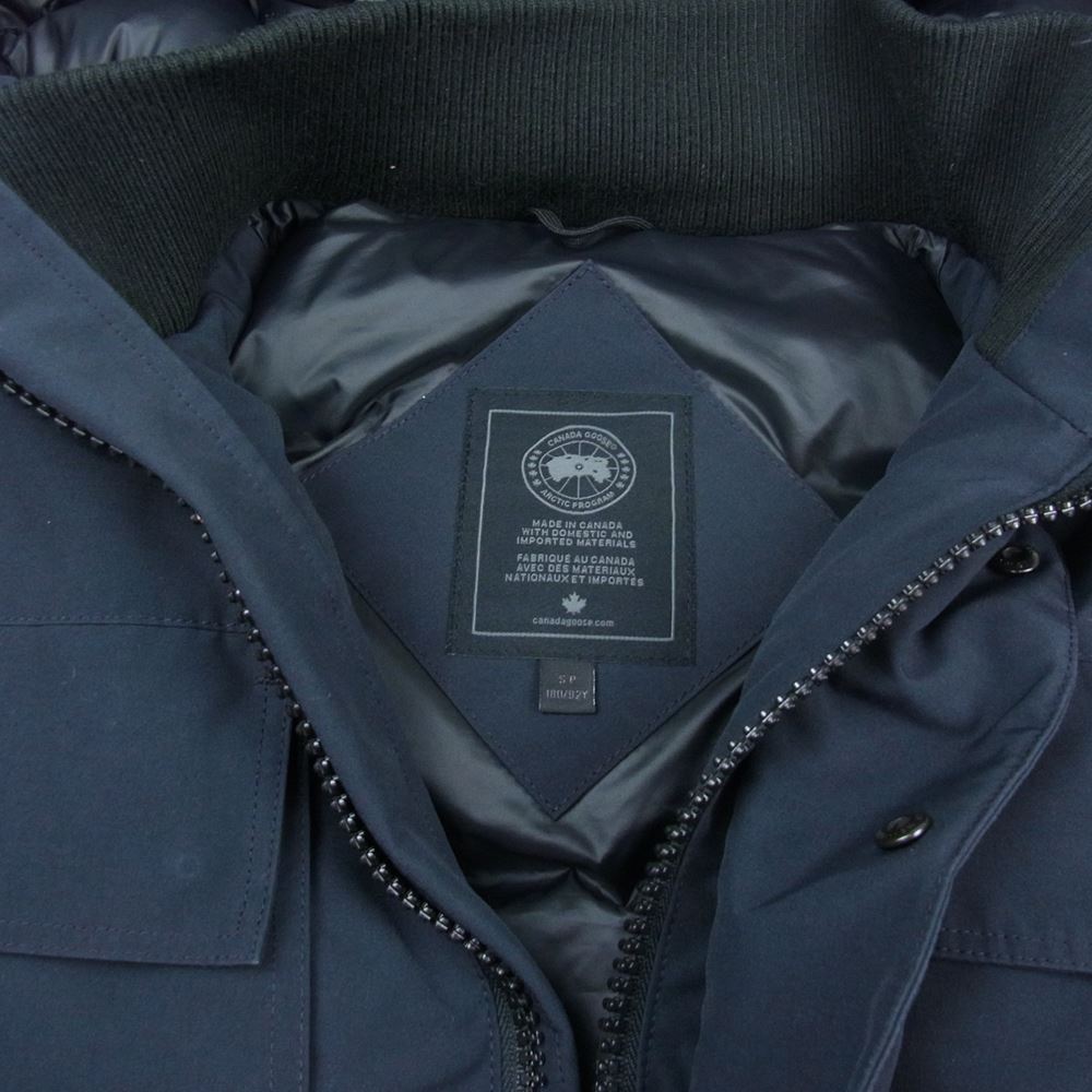 CANADA GOOSE カナダグース 4550MB 国内正規品 サザビーリーグ MAITLAND PARKA 4550MB メイトランドパーカー ダウンジャケット ネイビー系 S【中古】