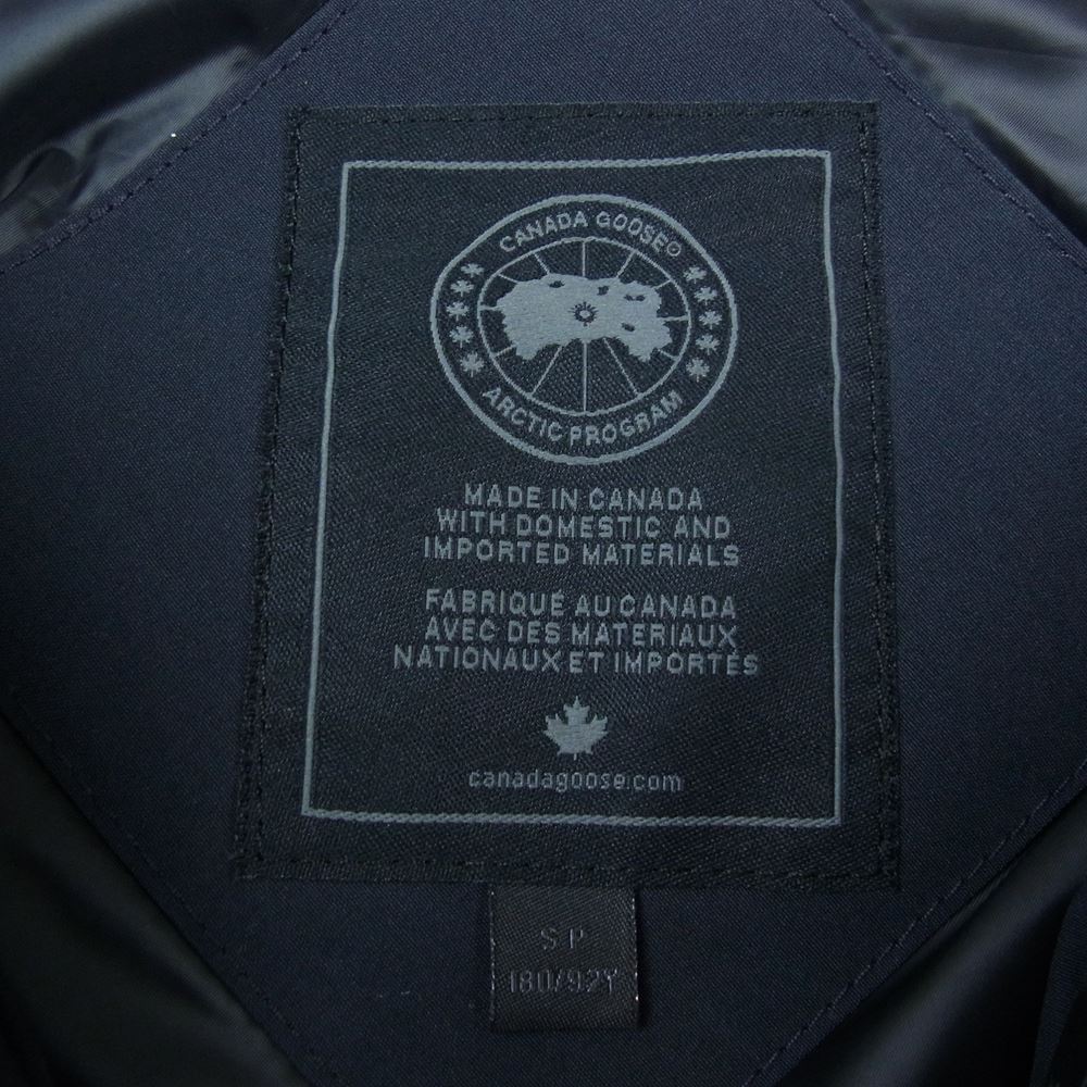 CANADA GOOSE カナダグース 4550MB 国内正規品 サザビーリーグ MAITLAND PARKA 4550MB メイトランドパーカー ダウンジャケット ネイビー系 S【中古】