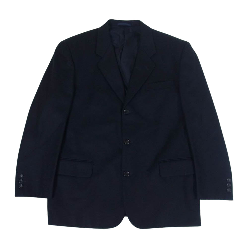 COMME des GARCONS HOMME コムデギャルソンオム AD1996 HJ-08005S ヴィンテージ 90S ウール 3B テーラード ジャケット ブラック系 S【中古】