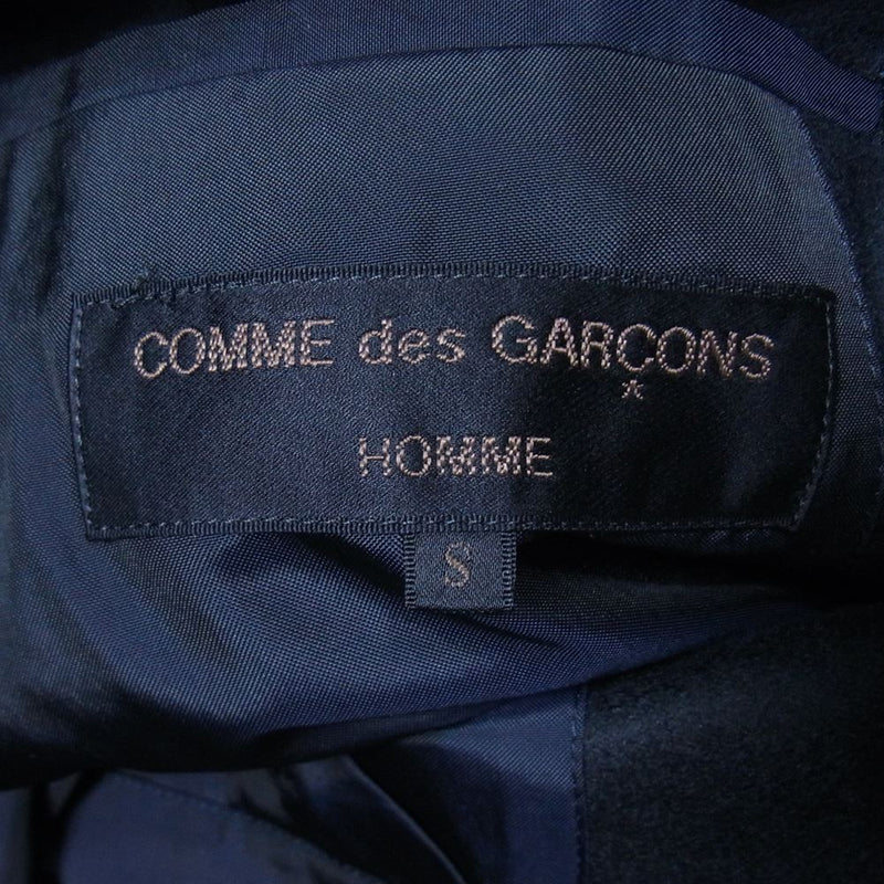 COMME des GARCONS HOMME コムデギャルソンオム AD1996 HJ-08005S ヴィンテージ 90S ウール 3B テーラード ジャケット ブラック系 S【中古】
