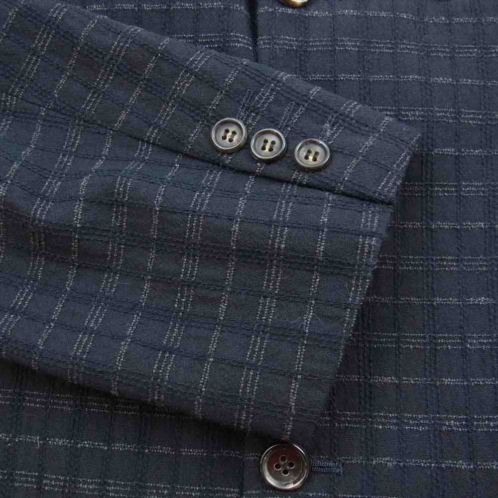 COMME des GARCONS HOMME コムデギャルソンオム AD1997 HJ-10012S ヴィンテージ 90S ウール 4B セットアップ テーラード ジャケット パンツ ブラック系 S【中古】