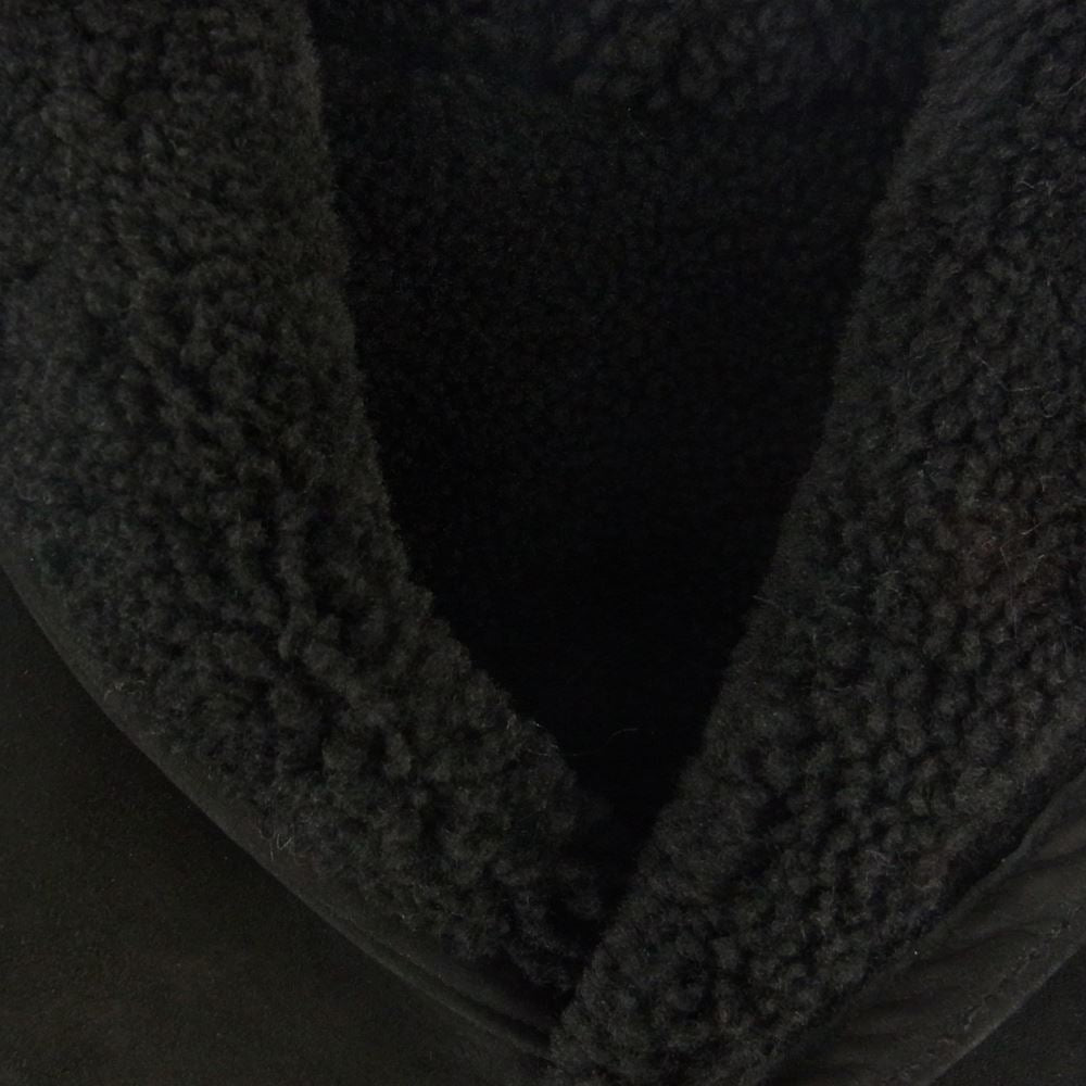GANGSTERVILLE ギャングスタービル 21AW GSV-AW21-01 THUG-MOUTON COAT リアル ムートン コート ブラック系 XL【中古】