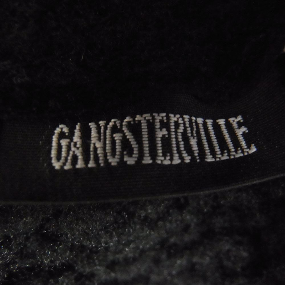 GANGSTERVILLE ギャングスタービル 21AW GSV-AW21-01 THUG-MOUTON COAT リアル ムートン コート ブラック系 XL【中古】