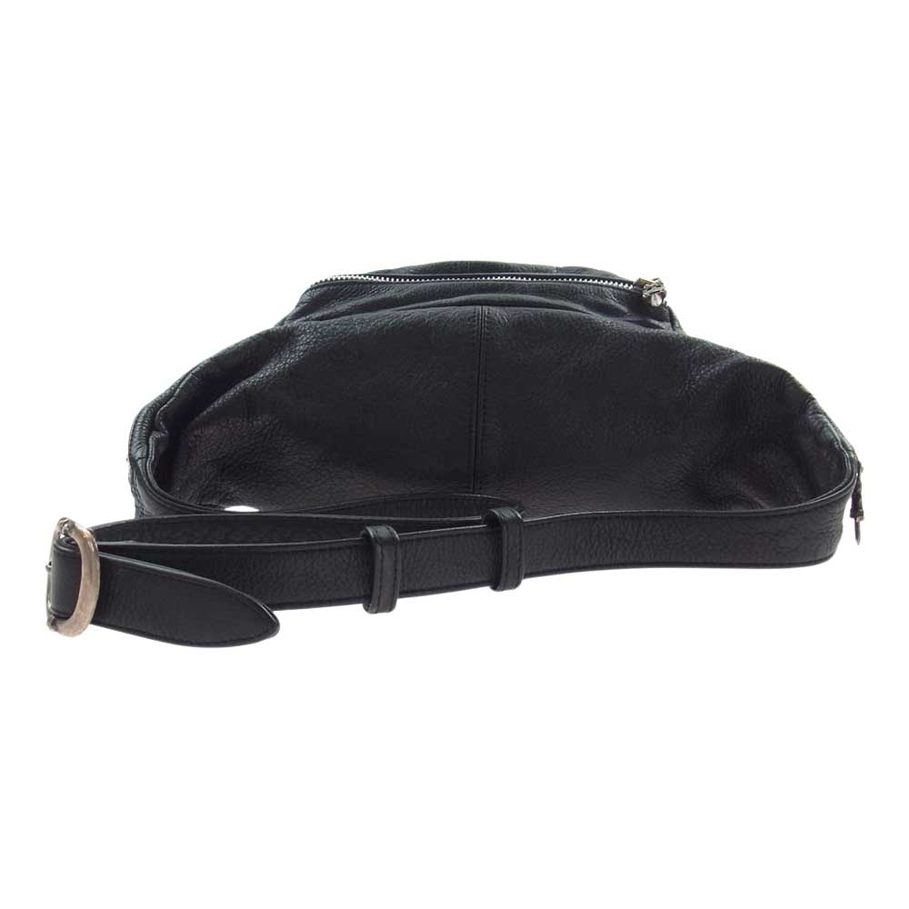 CHROME HEARTS クロムハーツ（原本無） SNAT PACK #1 スナットパック ウエスト ボディ ショルダーバッグ ブラック系 シルバー系【中古】