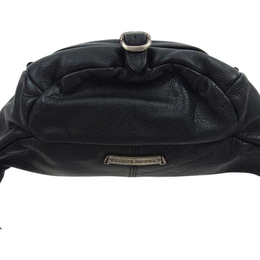 CHROME HEARTS クロムハーツ（原本無） SNAT PACK #1 スナットパック ウエスト ボディ ショルダーバッグ ブラック系 シルバー系【中古】
