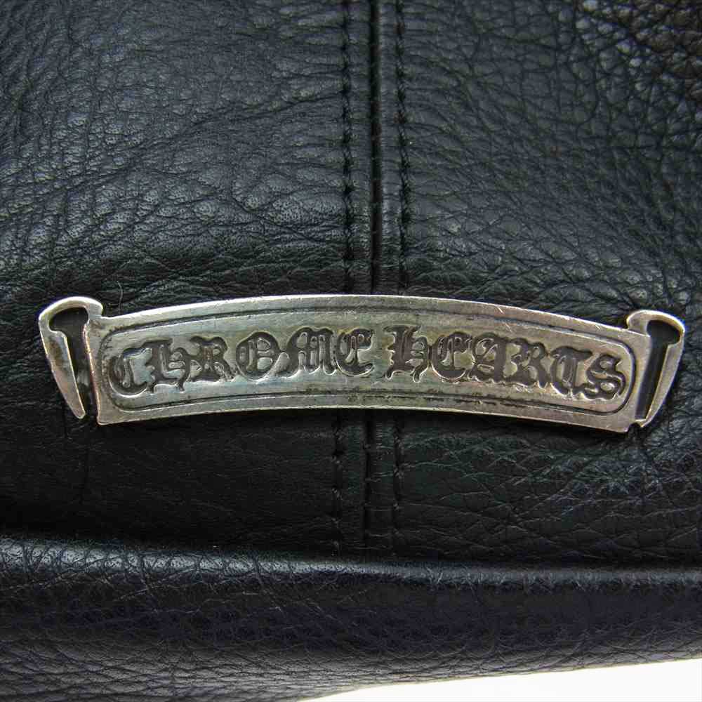 CHROME HEARTS クロムハーツ（原本無） SNAT PACK #1 スナットパック ウエスト ボディ ショルダーバッグ ブラック系 シルバー系【中古】