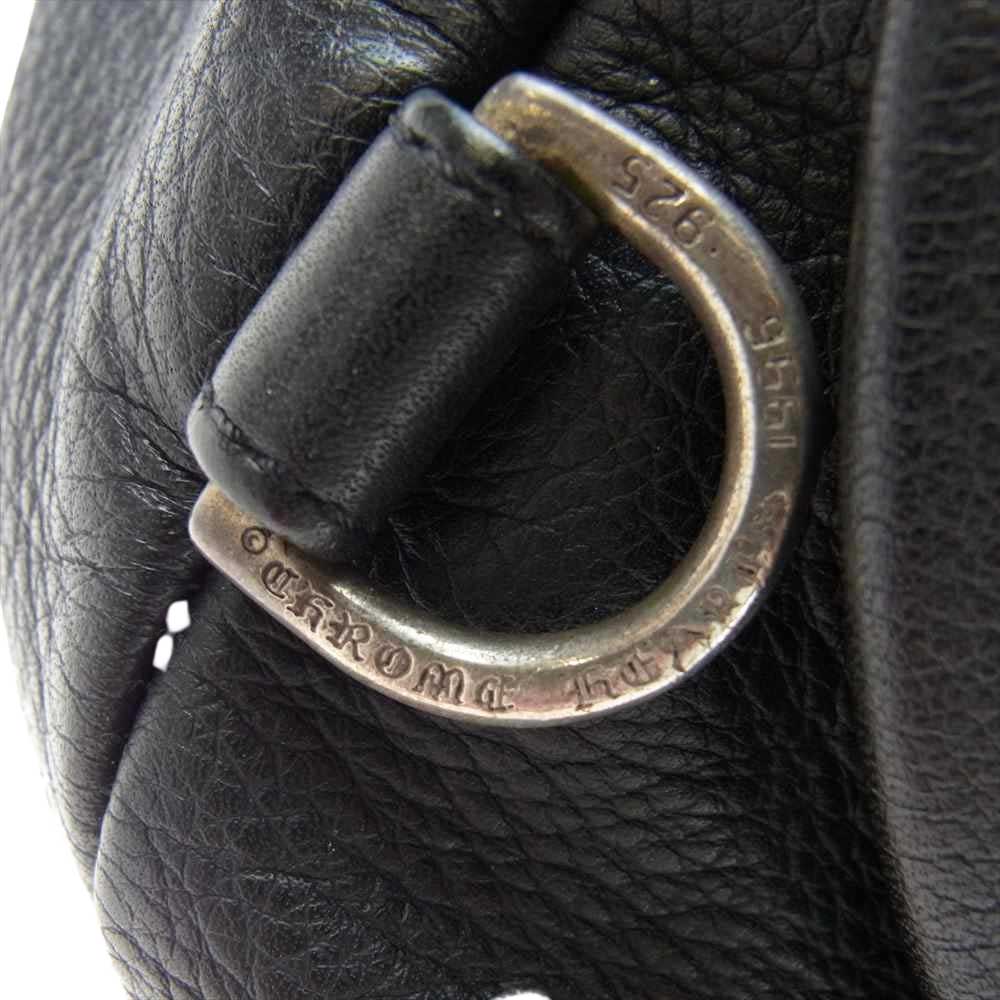 CHROME HEARTS クロムハーツ（原本無） SNAT PACK #1 スナットパック ウエスト ボディ ショルダーバッグ ブラック系 シルバー系【中古】