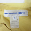 COMME des GARCONS コムデギャルソン SHIRT ロゴプリント 半袖 Tシャツ イエロー系 L【中古】