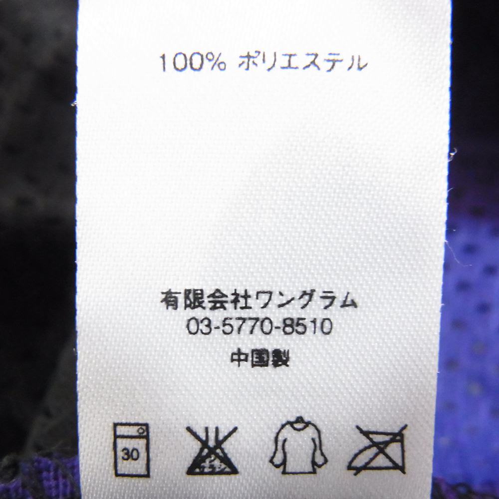 Supreme シュプリーム 16SS  Black Sabbath Hockey Jersey ブラックサバス ホッケー ジャージ メッシュ カットソー ブラック系 パープル系 M【中古】