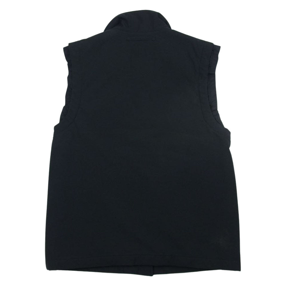 PRADA プラダ SGA81B ナイロン ベスト WIND STOPPER 中綿 ブラック系 44【中古】