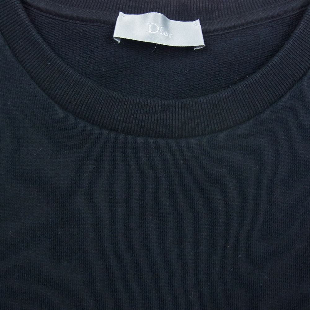 Christian Dior クリスチャンディオール 18AW 333J666I2364 ATELIER アトリエ アーチロゴ クルーネック スウェット  ブラック系 XXL【中古】