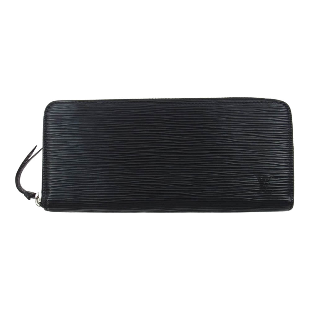 LOUIS VUITTON ルイ・ヴィトン M61857 エピ ジッピー ラウンドジップ ウォレット 長財布 ブラック系【中古】