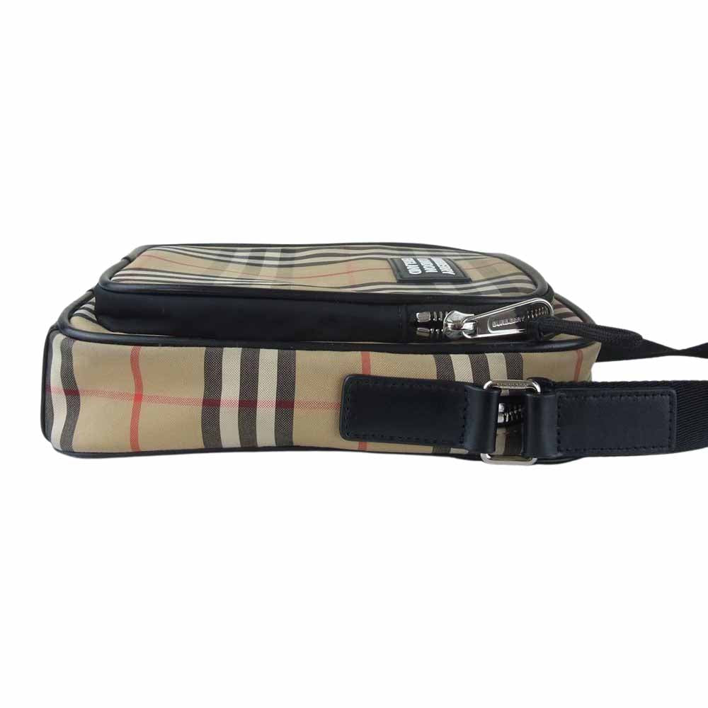 BURBERRY LONDON バーバリー ロンドン FREDDIE フレディ ヴィンテージチェック ショルダーバッグ ベージュ系【中古】
