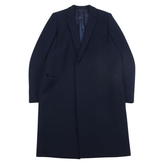CELINE セリーヌ 2 8H28/7165 フィービー期 クロンビー コート ネイビー系 38【中古】
