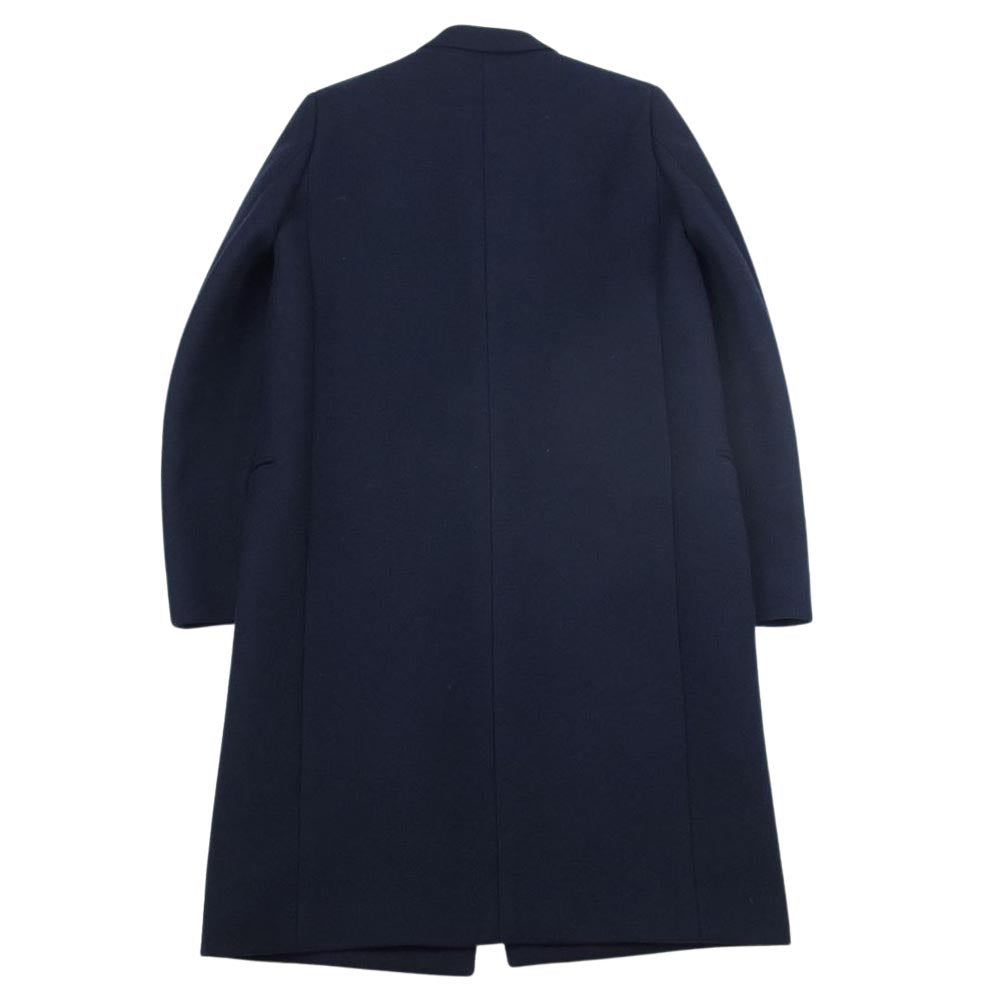 CELINE セリーヌ 2 8H28/7165 フィービー期 クロンビー コート ネイビー系 38【中古】