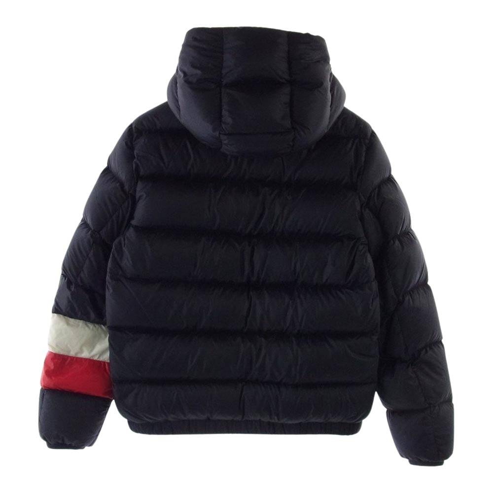 MONCLER モンクレール WILLM GIUBBOTTO ウィルム アームトリコロールフーデッド ダウンジャケット ネイビー系 3【中古】