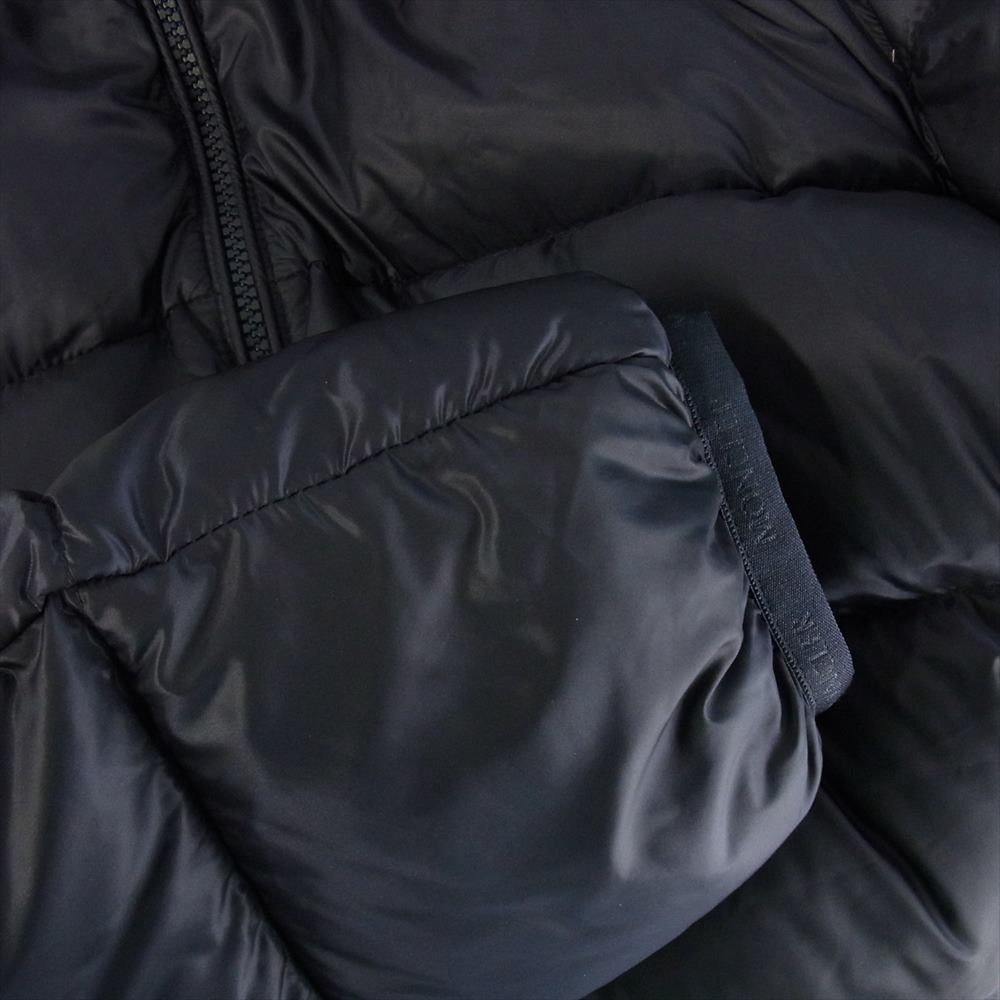 MONCLER モンクレール WILLM GIUBBOTTO ウィルム アームトリコロールフーデッド ダウンジャケット ネイビー系 3【中古】
