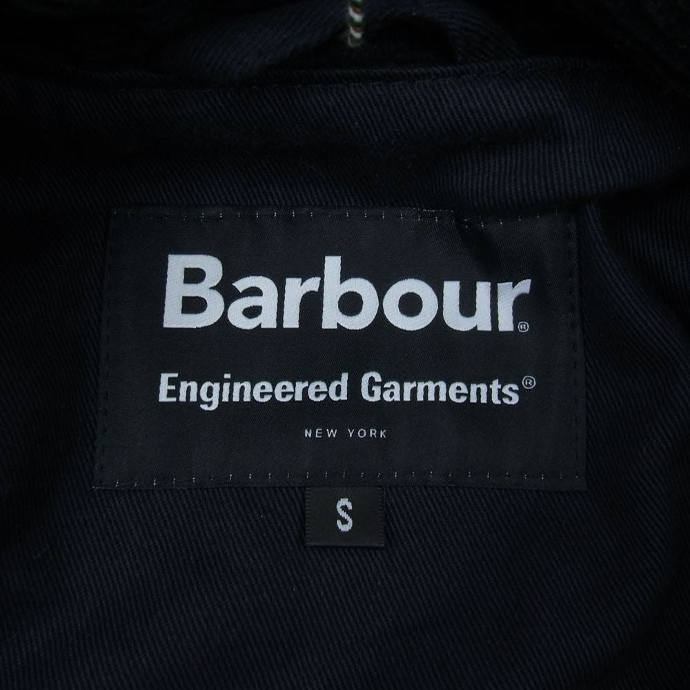 Engineered Garments エンジニアードガーメンツ BARBOUR バブアー 19AW MWX1595 UPLAND WAX JACKET オイルド ジャケット ネイビー系 S【中古】