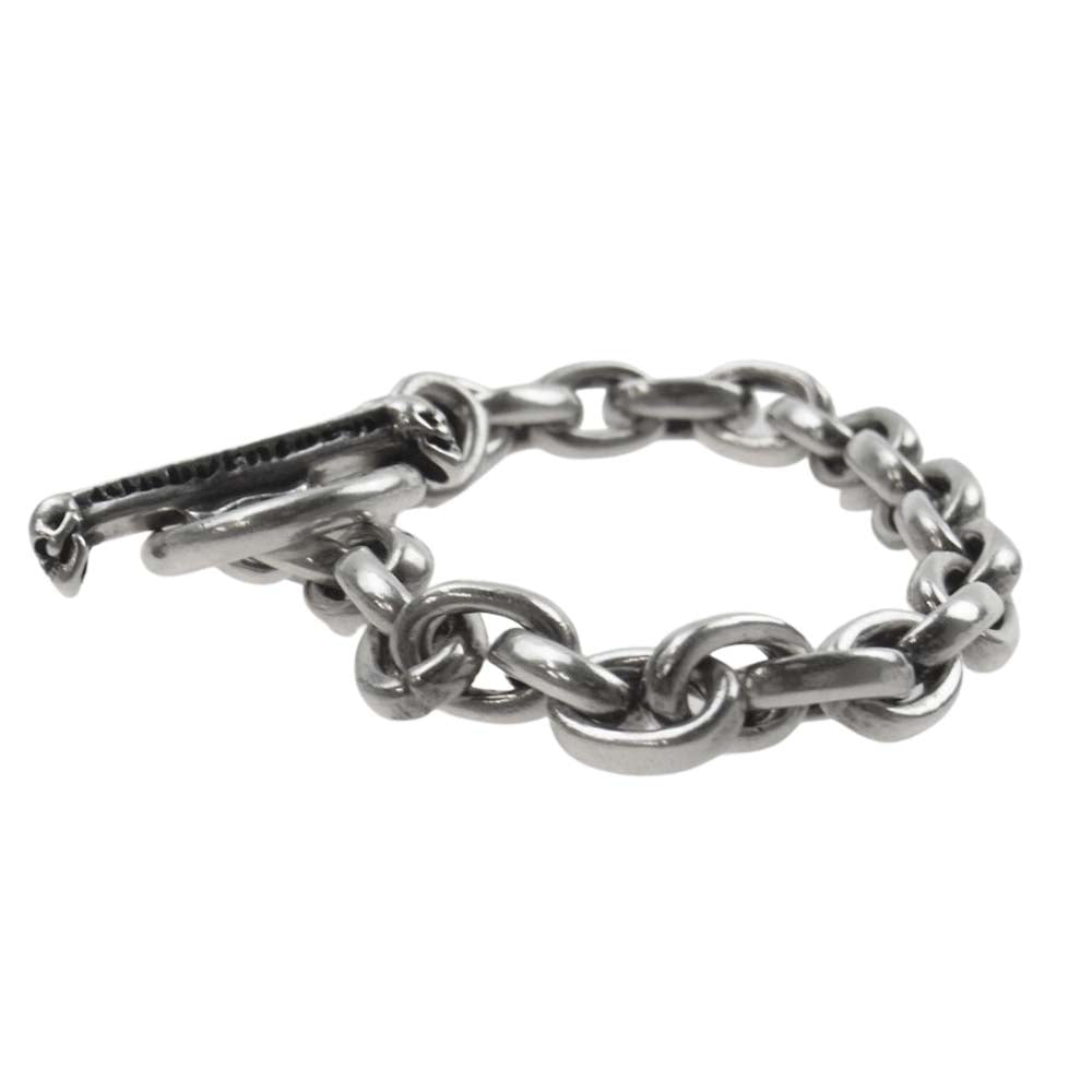 GABOR ガボール GABORATORY ガボラトリー ギャランティ付属 B-56 Half Small Oval Chain Bracelet ハーフ スモール オーバル チェーン ブレスレット シルバー系【中古】