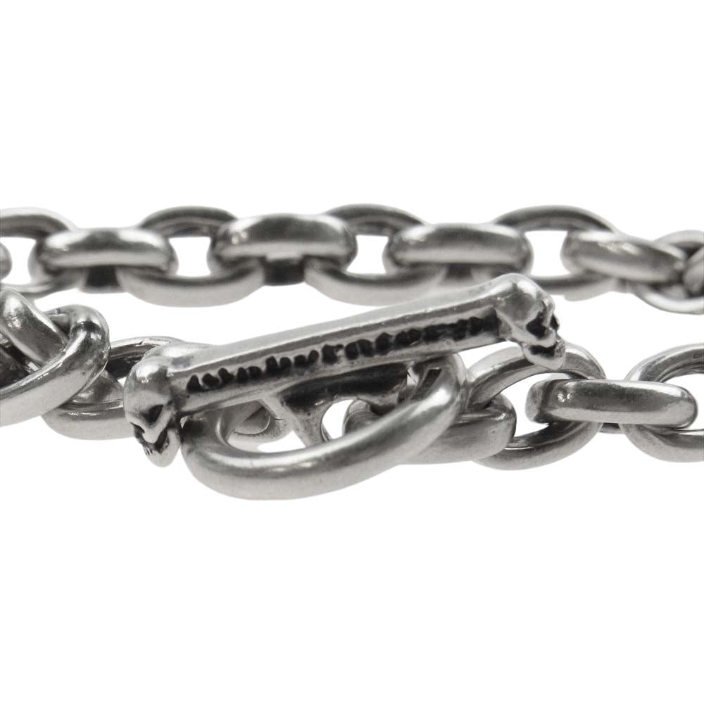 GABOR ガボール GABORATORY ガボラトリー ギャランティ付属 B-56 Half Small Oval Chain Bracelet ハーフ スモール オーバル チェーン ブレスレット シルバー系【中古】
