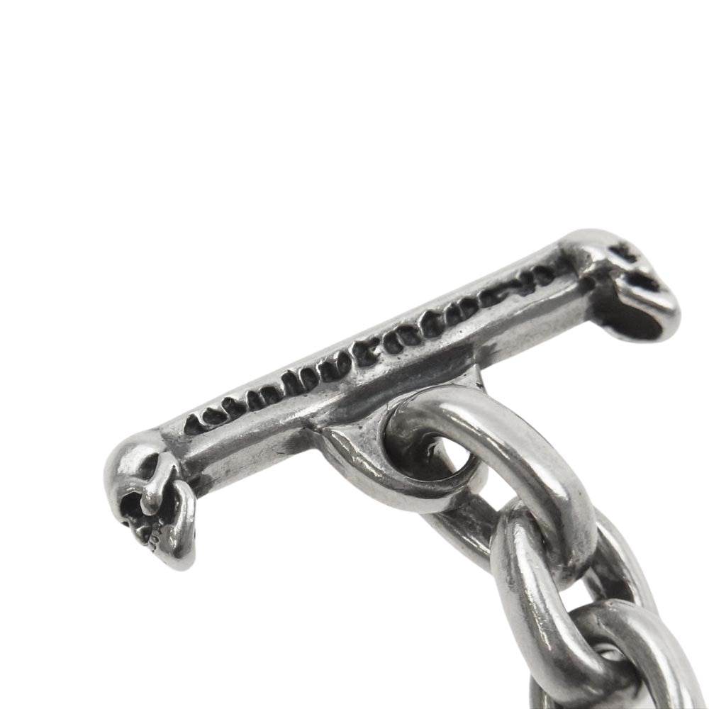 GABOR ガボール GABORATORY ガボラトリー ギャランティ付属 B-56 Half Small Oval Chain Bracelet ハーフ スモール オーバル チェーン ブレスレット シルバー系【中古】