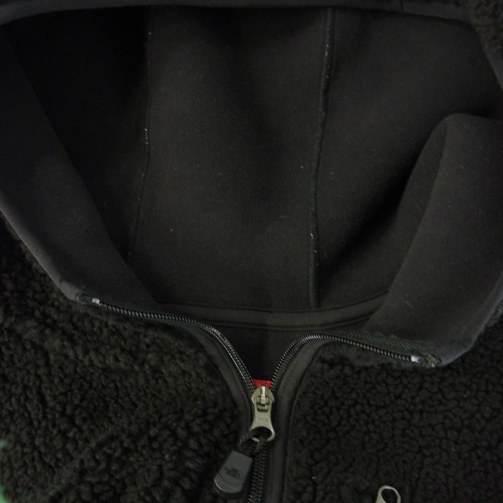 Supreme シュプリーム 20AW ノースフェイス S Logo Hooded Fleece Jacket  ブラック系 ホワイト系 L【中古】