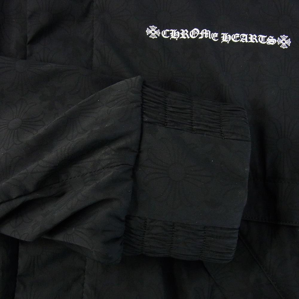 CHROME HEARTS クロムハーツ（原本有） U MATCH POINT NYLN CHプラス ナイロン トラック ジャケット ブラック系 L【極上美品】【中古】