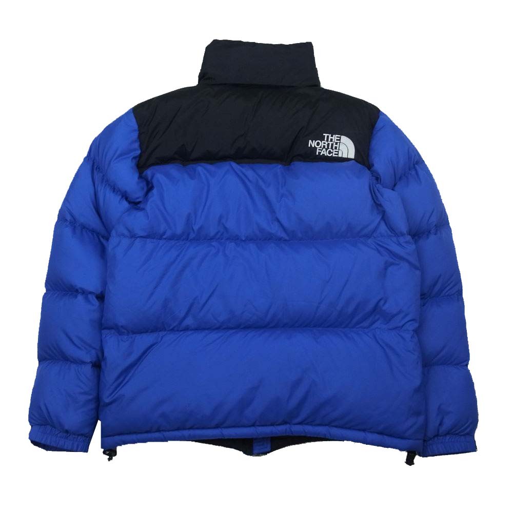 THE NORTH FACE ノースフェイス ND91841 Nuptse Jacket ヌプシ ダウン ジャケット ブラック系 ブルー系 S【中古】