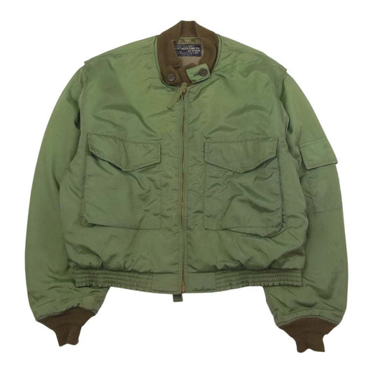 Buzz Rickson's バズリクソンズ M11132 BUWEP-U.S.NAVY G-8 63年復刻 フライト ジャケット カーキ系 46【中古】