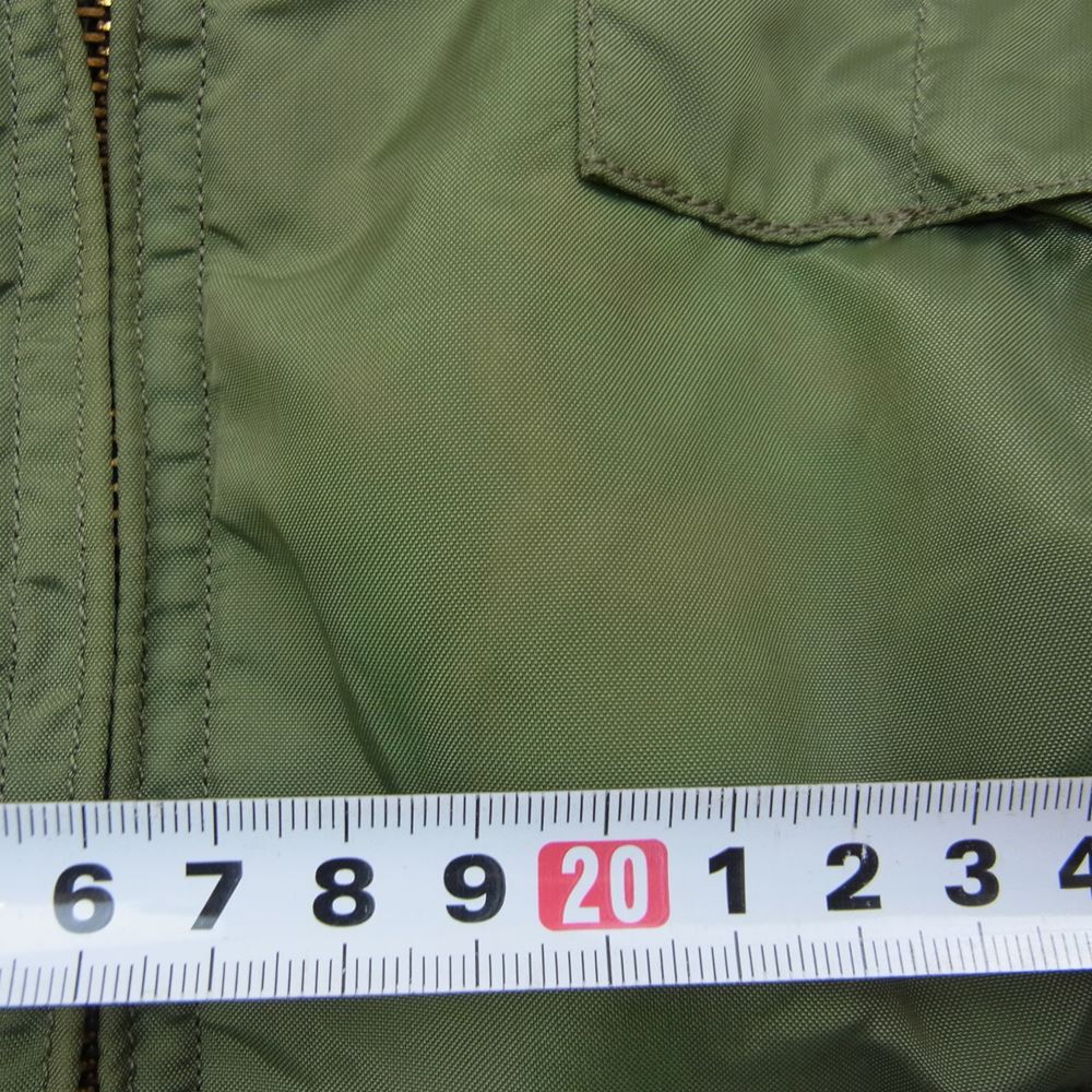 Buzz Rickson's バズリクソンズ M11132 BUWEP-U.S.NAVY G-8 63年復刻 フライト ジャケット カーキ系 46【中古】