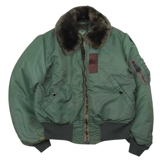 Buzz Rickson's バズリクソンズ M11126 B-15D フライト ジャケット カーキ系 38【中古】