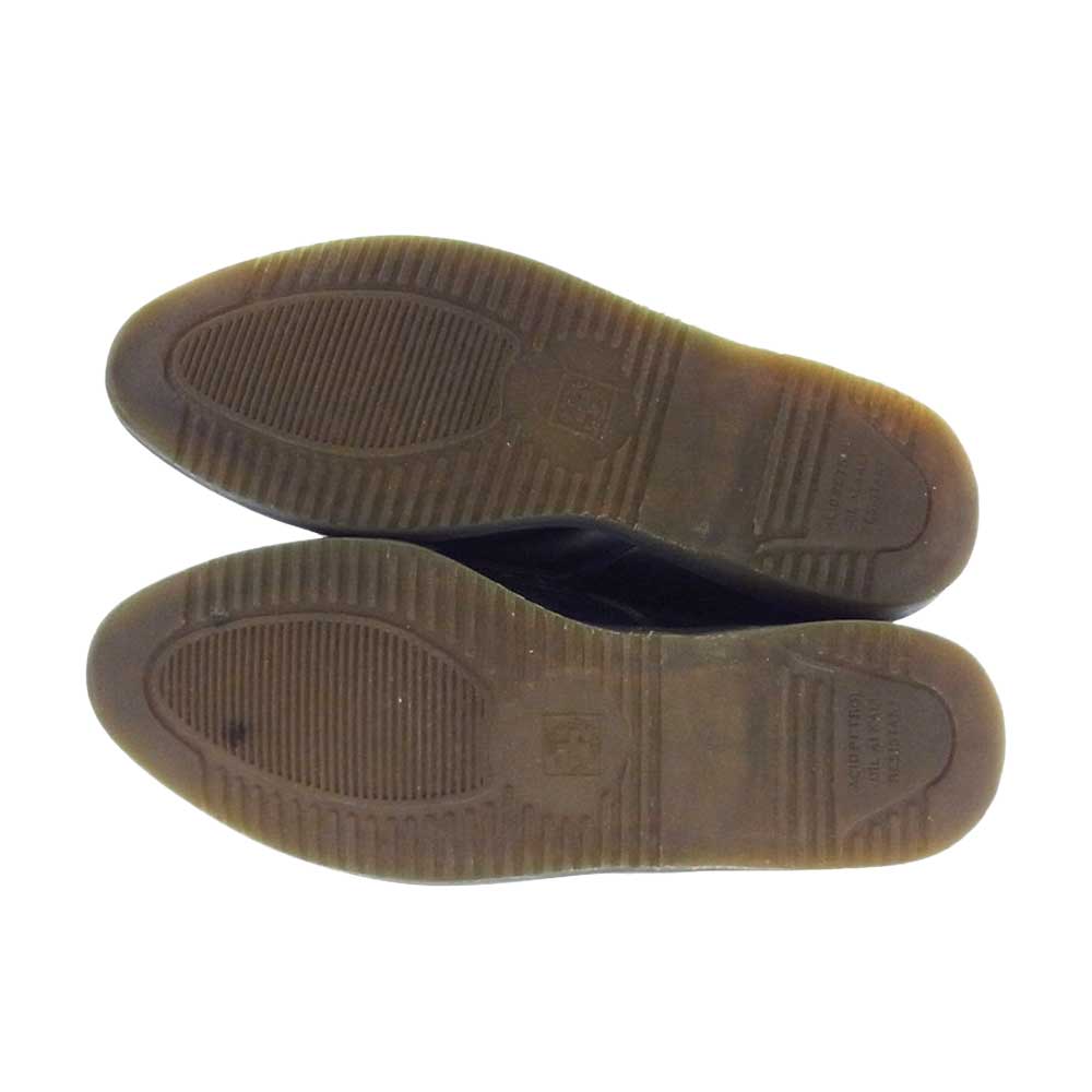 Dr.Martens ドクターマーチン HAWLEY レオパード ハラコ ストラップ シューズ ブラック系 UK10【中古】