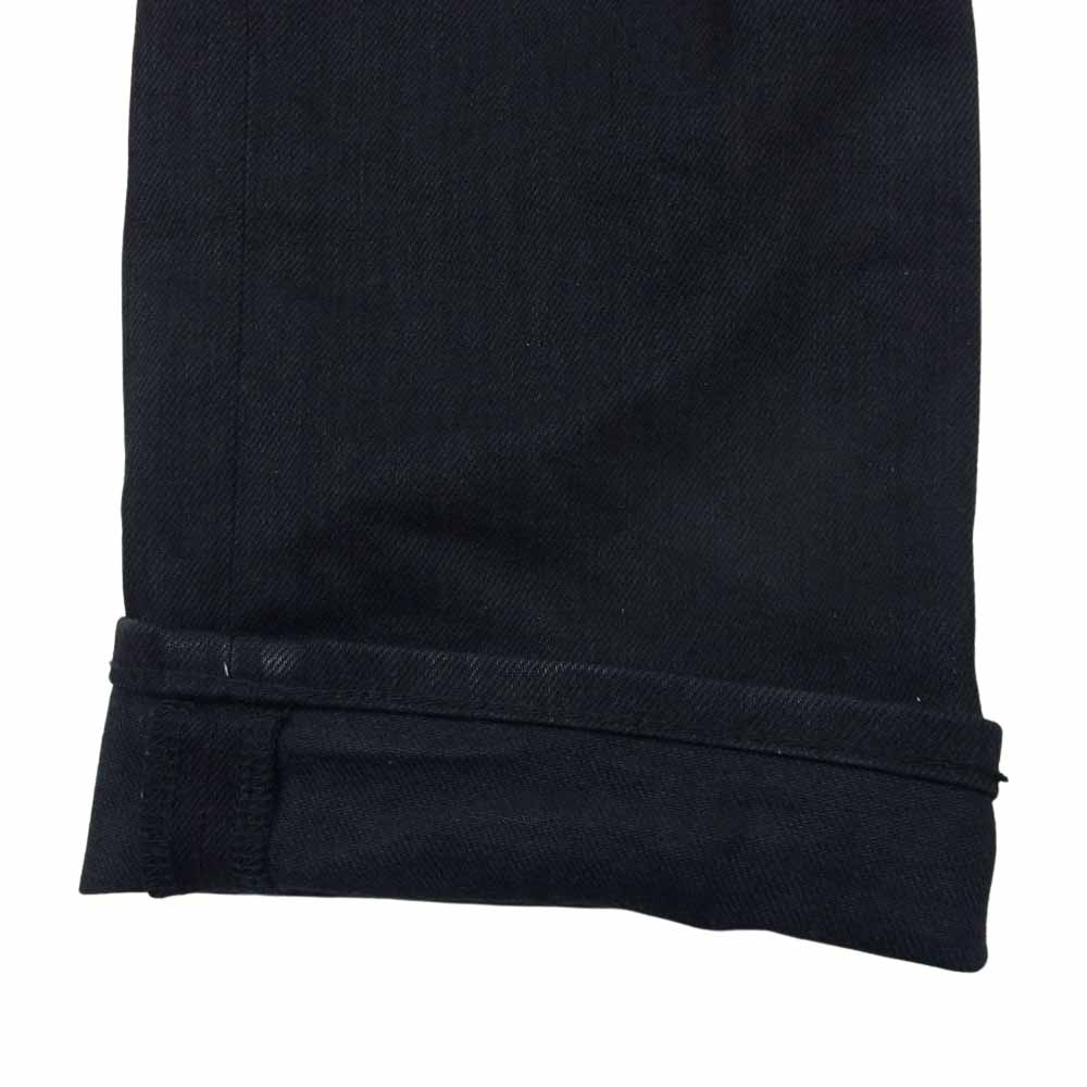 SAINT LAURENT サンローラン 347367 YM59M D01 M/SL-LW ブラックデニム スリムパンツ ブラック系 28【中古】