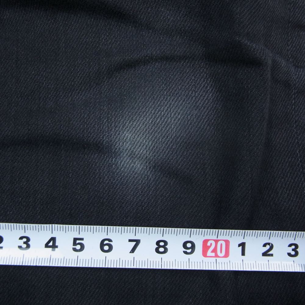 SAINT LAURENT サンローラン 347367 YM59M D01 M/SL-LW ブラックデニム スリムパンツ ブラック系 28【中古】