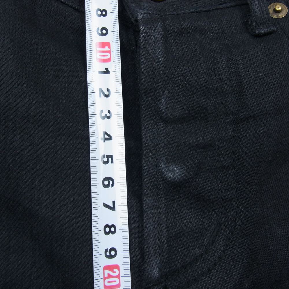 SAINT LAURENT サンローラン 347367 YM59M D01 M/SL-LW ブラックデニム スリムパンツ ブラック系 28【中古】