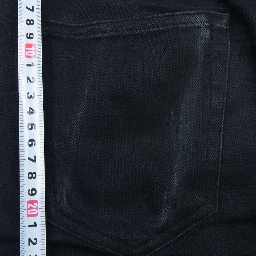 SAINT LAURENT サンローラン 347367 YM59M D01 M/SL-LW ブラックデニム スリムパンツ ブラック系 28【中古】