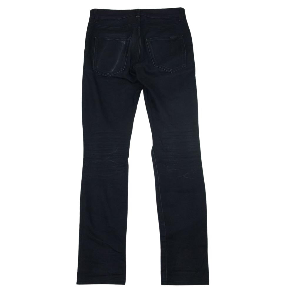 SAINT LAURENT サンローラン 638498 YO500 D02 M/SK-LW ブラックデニム スキニーパンツ ブラック系 28【中古】
