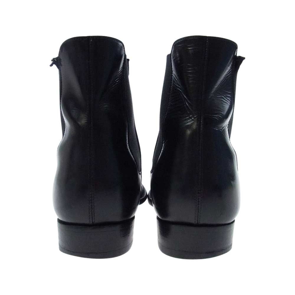 SAINT LAURENT サンローラン 592438 chelsea boots サイドゴア チェルシー ブーツ ブラック系 43【中古】