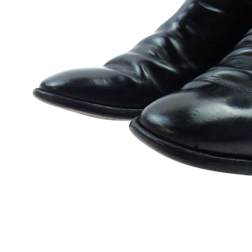 SAINT LAURENT サンローラン 592438 chelsea boots サイドゴア チェルシー ブーツ ブラック系 43【中古】