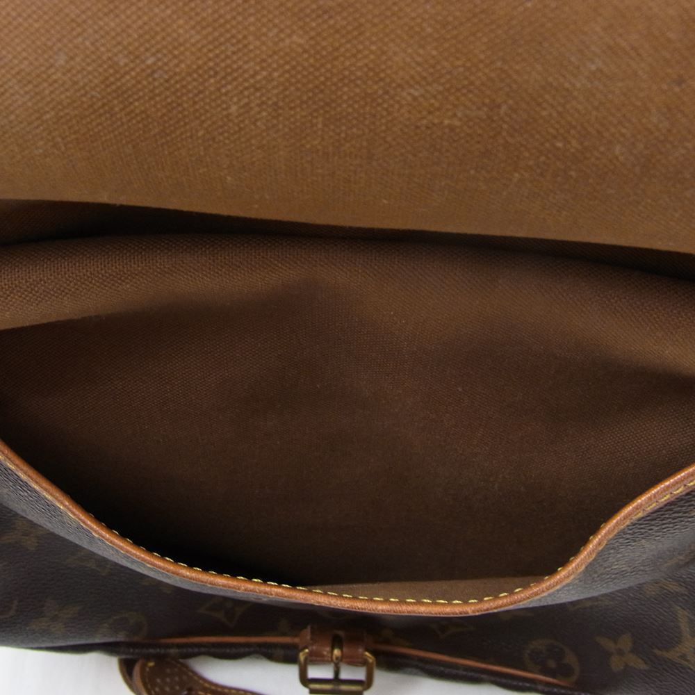 LOUIS VUITTON ルイ・ヴィトン M42256 モノグラム ソミュール30 ショルダーバッグ ブラウン系【中古】