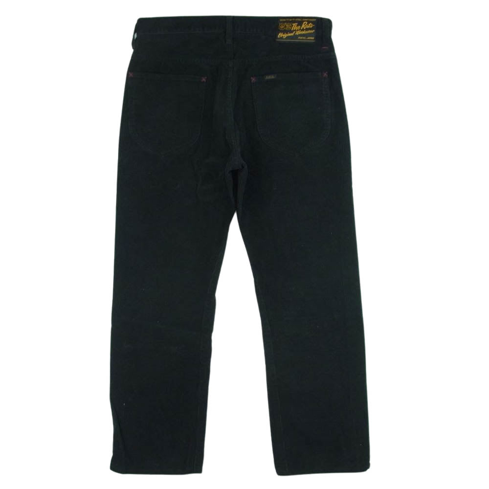 RATS ラッツ 21'RP-0909 CORDUROY 5P PANTS コーデュロイ パンツ コットン 日本製 ブラック系 S【中古】